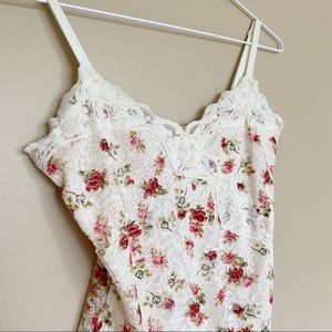 Guess Floral Lace Bodysuit - Small